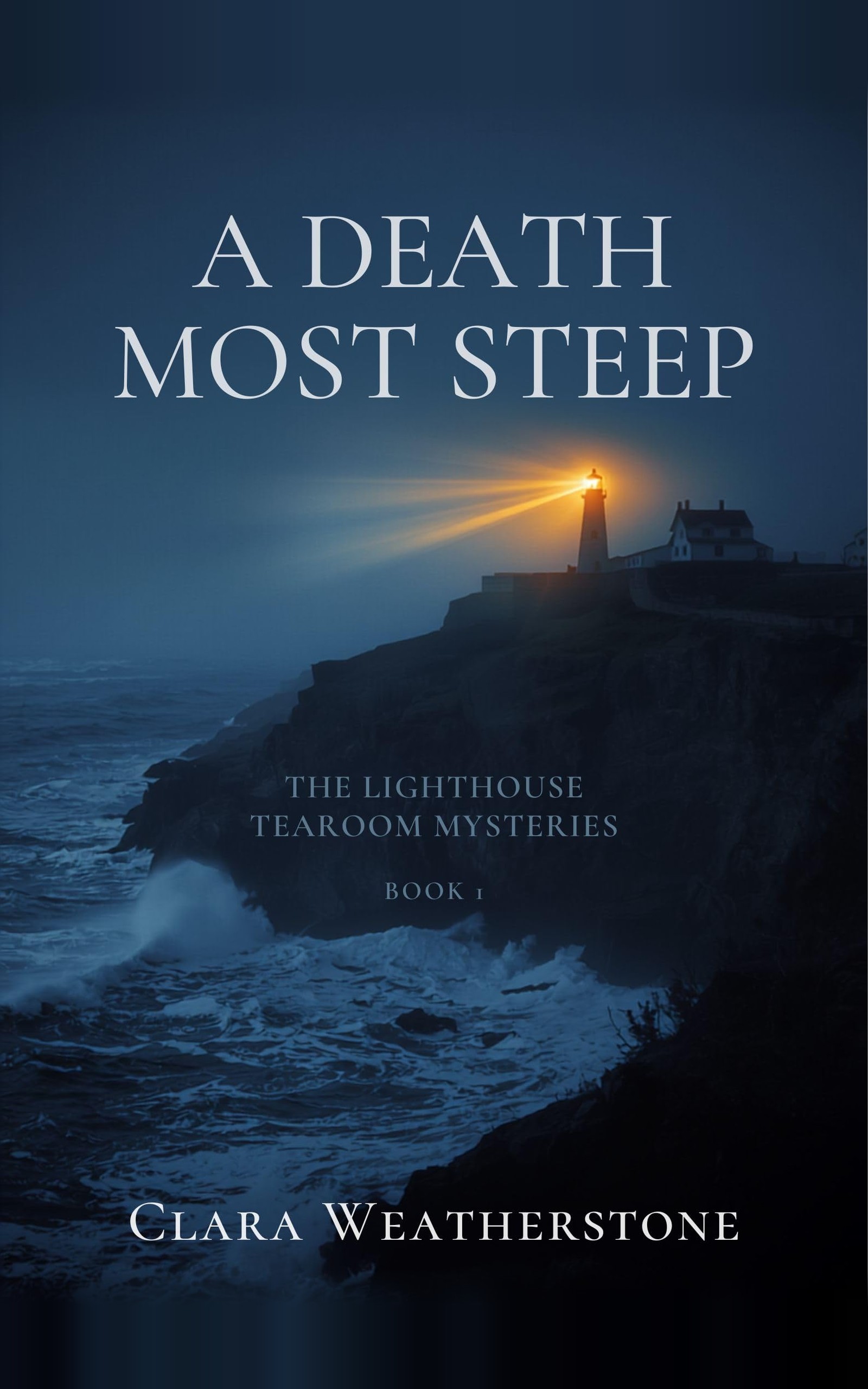 Cover of A Death Most Steep by Clara Weatherstone