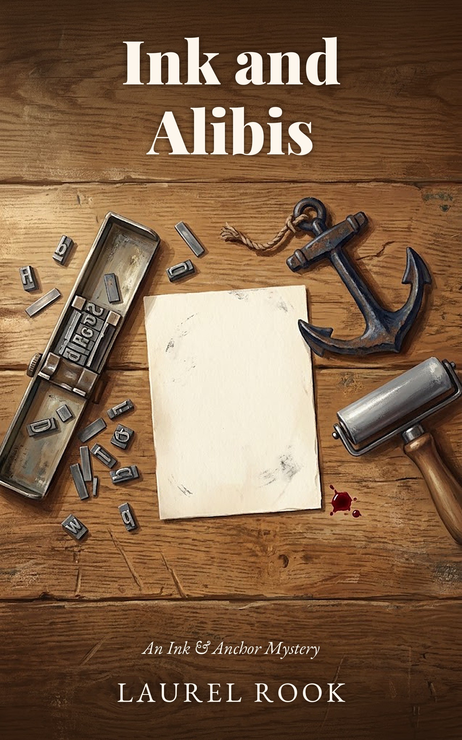 Cover of Ink and Alibis by Laurel Rook