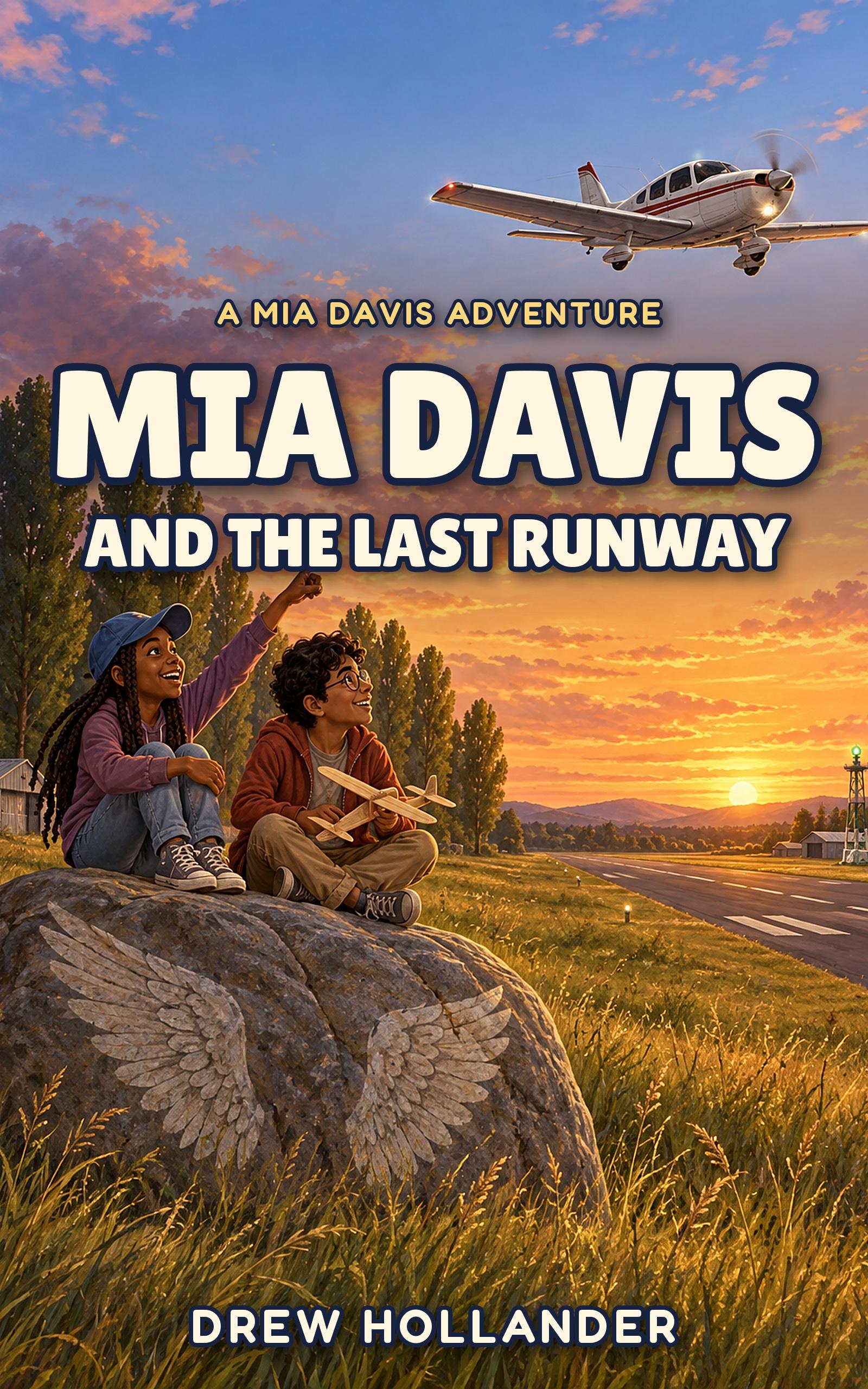 Cover of Mia Davis and the Last Runway by Drew Hollander
