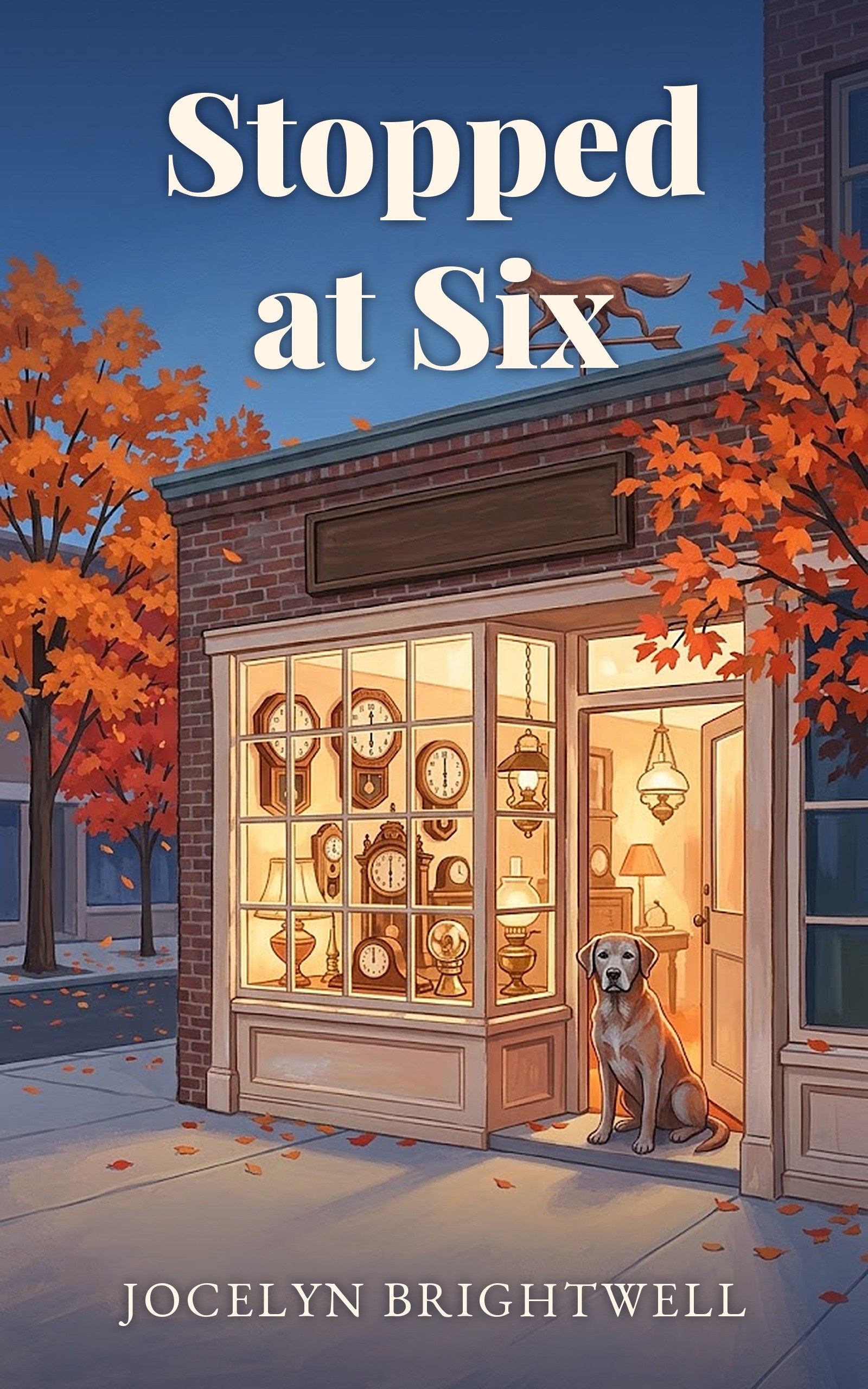Cover of Stopped at Six by Jocelyn Brightwell