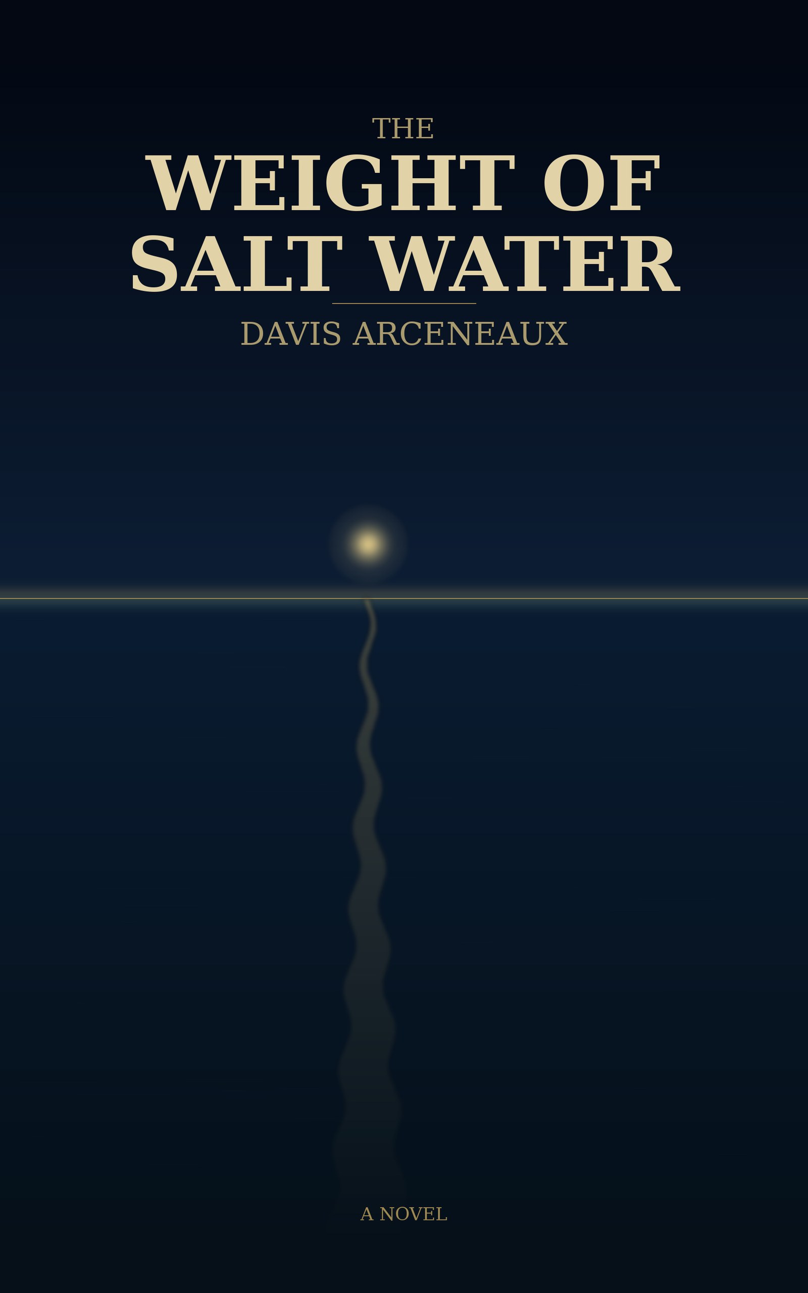 Cover of The Weight of Salt Water by Davis Arceneaux