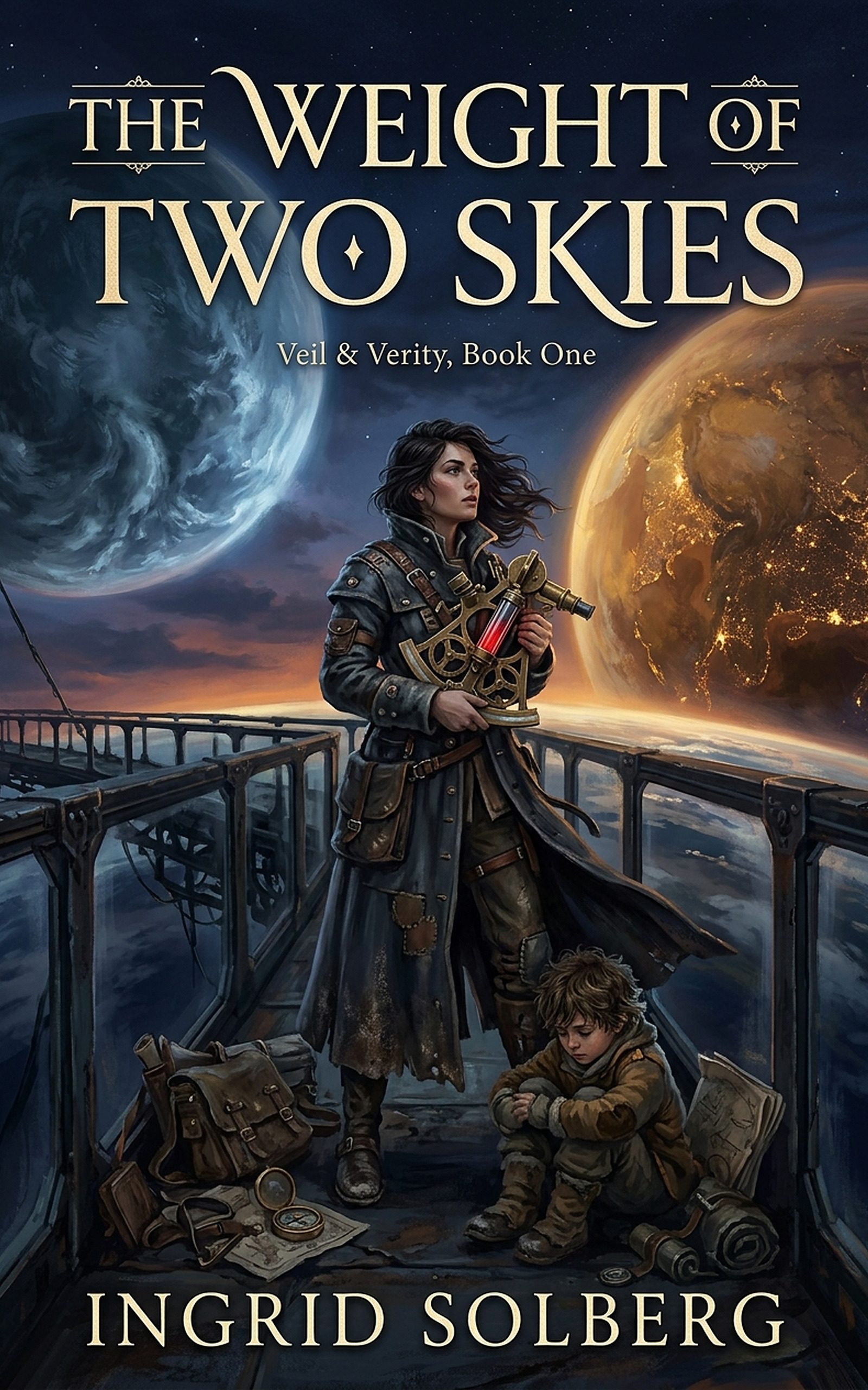 Cover of The Weight of Two Skies by Ingrid Solberg